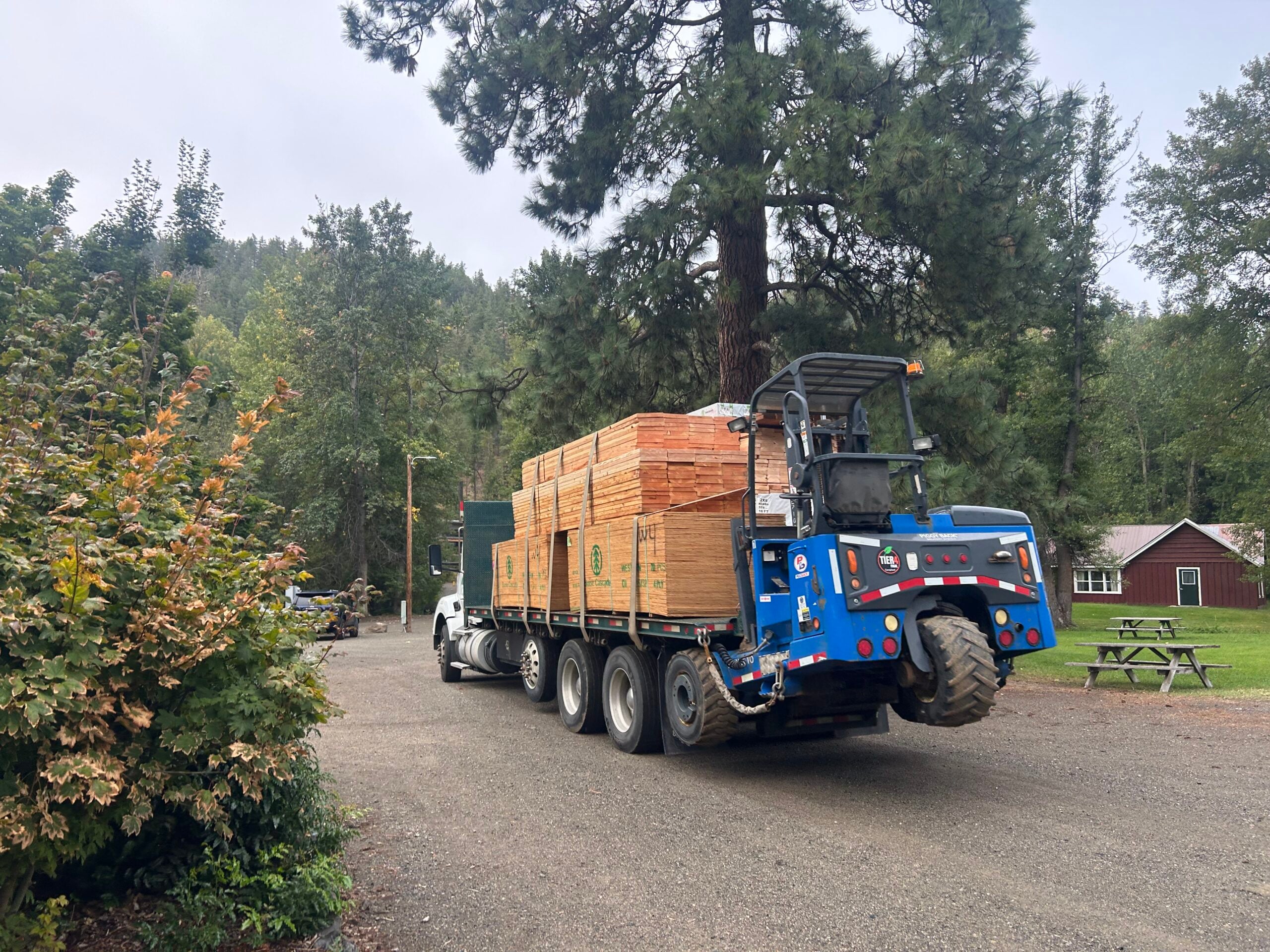 9.15 lumber arrival